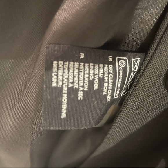 COS black single button blazer size 4 - Picture 4 of 4